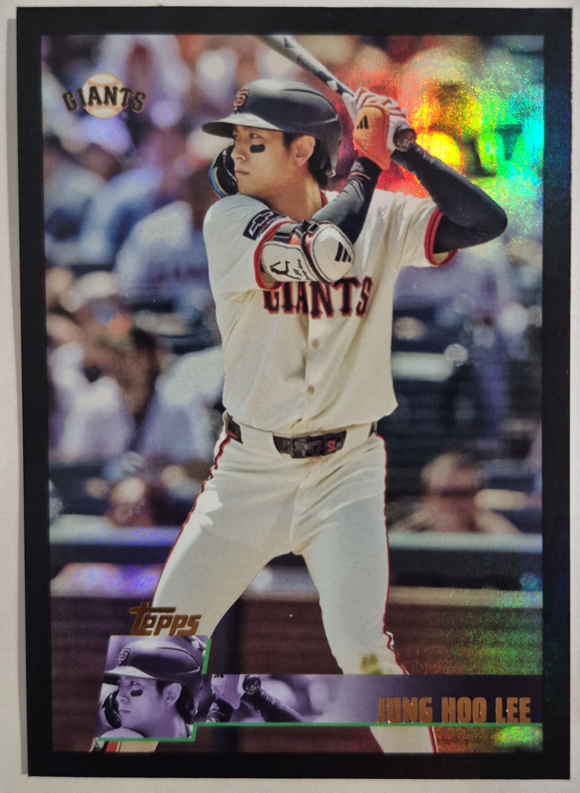 이정후 야구카드 탑스 블랙호일 2025 MLB카드 6359