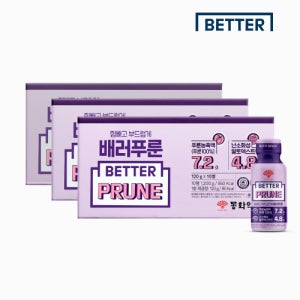 동화약품 푸룬주스 배러 푸룬 베러 푸른 임산부 추천 푸룬 10개입, 3개