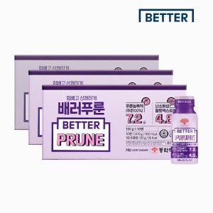 동화약품 푸룬주스 배러 푸룬 베러 푸른 임산부 추천 푸룬 10개입, 3개