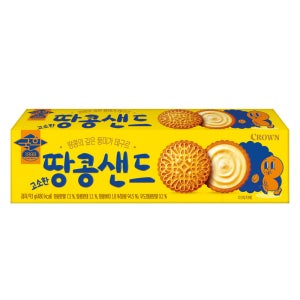 크라운 국희 땅콩샌드 93g 10개