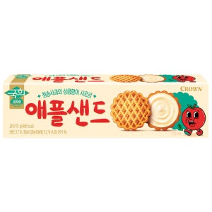 크라운 국희 애플샌드 91g 10개
