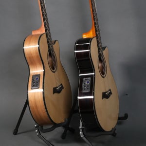 [제작사직판] 올리비아 듀얼소스 EQ 통기타 - 슬림바디 오동나무