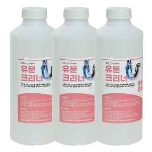 배수구클리너 유분용해제 기름제거제 유분크리너 1L X 3개 바이오드림