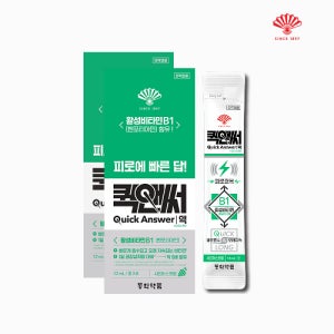 동화약품 퀵앤써 벤포티아민 마시는 액상 비타민 피로회복 영양제 샤인머스캣 8포, 2개