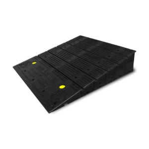 PE 블럭업 6단 - 가로700 높이160 차량진입판 휠체어경사로판 카업 점포진입판 슬로프