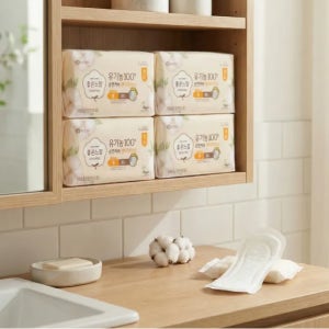 코스트코 좋은느낌 유기농 순면커버 팬티라이너롱 36개입 x 6개