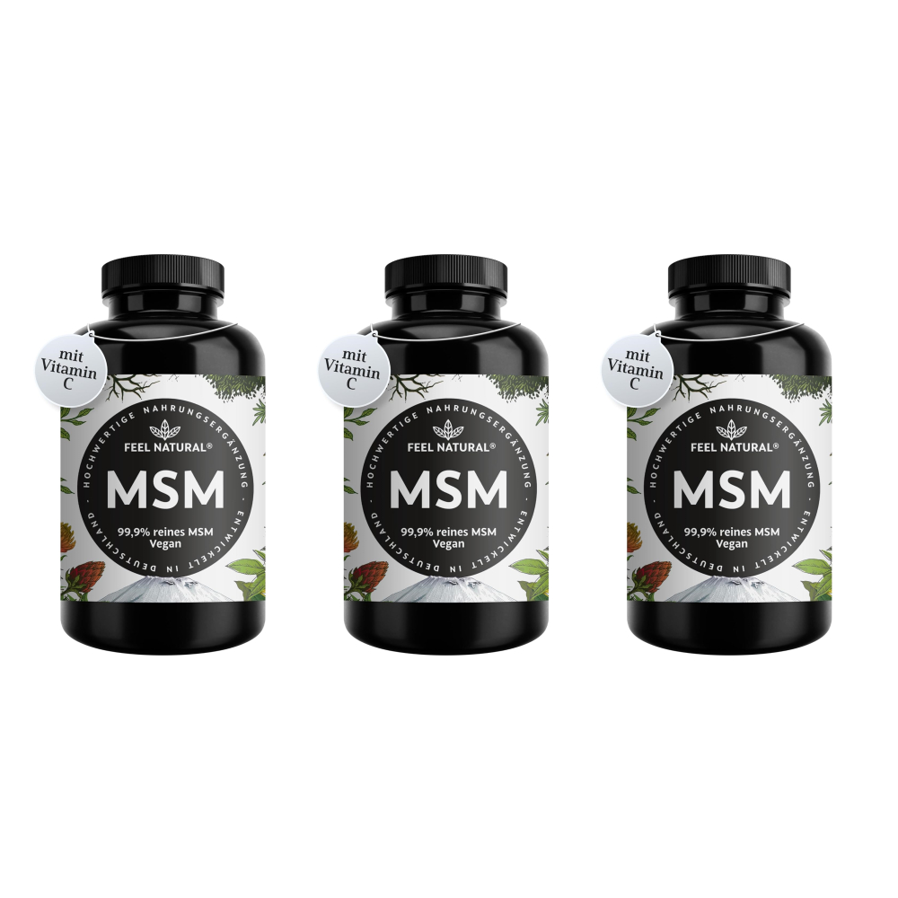 <b>필</b> 네추럴 MSM 2000mg 365개입 3개 Feel Natural