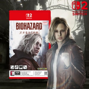 닌텐도 스위치2 바이오하자드 레퀴엠 한글판 + 게임칩케이스