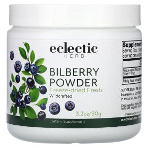 Eclectic Herb 빌베리 분말 90g(3.2oz) ECL-37936