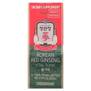 JungKwanJang 활기력 10병 각 20ml(0.68fl oz) KRG-01432