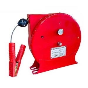 자동 접지선 릴 개폐식 전기 설비 작업 안전 장치 10m 스탠딩 아연 케이블