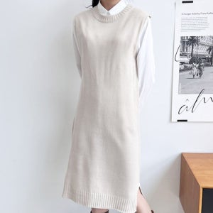 니트 조끼 원피스 임부복 임산부 회사원 직딩 20대