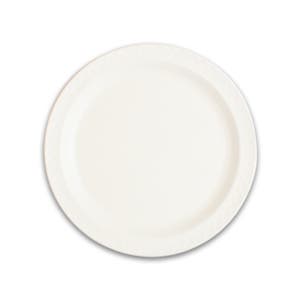 큐빅시리즈 멜라민 양식접시 ds-8092 원형 무광 흰색 뷔폐 고기 메인접시 돌산멜라민