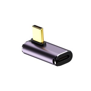 USB4 C타입 썬더볼트 3/4 꺽임 연장 젠더 240W 40Gbps 충전 YT-U4G08