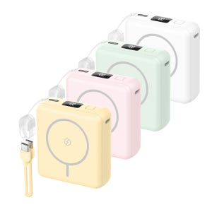 스마텍 고속 무선 충전 가벼운 미니 맥세이프 보조배터리 10000mAh