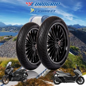 유로그립 타이어 비커넥트 150/70-14 XMAX 포르자350 광폭 뒤 타이어