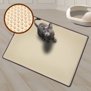 고양이 모래매트 발판 화장실 사막화방지 벌집 깔판 패드