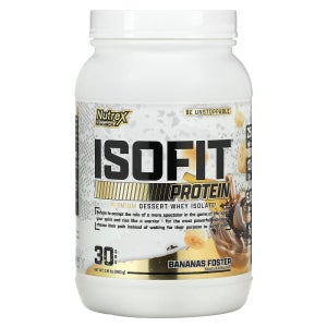 뉴트렉스리서치 IsoFit Protein 바나나 포스터 990g(2.18lb) NRX-00734