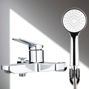 포세이돈 고급 벽붙이 샤워수전 PT2-6001 CR