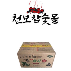 야자숯넛차120개 참숯 캠핑용 업소용 펜션용 대용량 바베큐 불쏘시개용 추천 고기구이용 추천 120개입