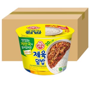 오뚜기 맛있는 컵밥 제육덮밥 315gx12개