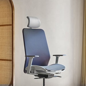 편안한 [듀오백] 사무실가구 Q1P-HA-M2W 메쉬 가구싼곳 사무용 컴퓨터 책상 의자