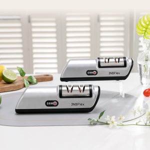 제이앤비 플렉스 3초 전동칼갈이 가정용 업소용 무선 충전식 야스리 칼갈이기계