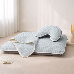 강아지방석 고양이 쿠션 낮잠 이불 꿀잠 방석 베개 몽실민트 소