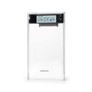 2.5인치 HDD SSD 투명 외장케이스 USB A타입 C타입 연결
