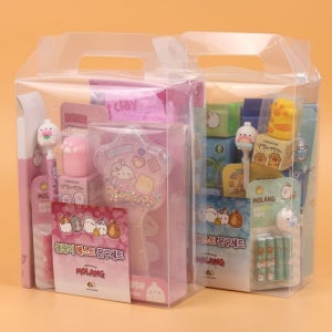 몰랑이문구세트 몰랑이와 베스트문구세트 럭키박스문구세트 랜덤박스 IWS 문구세트 학원학교