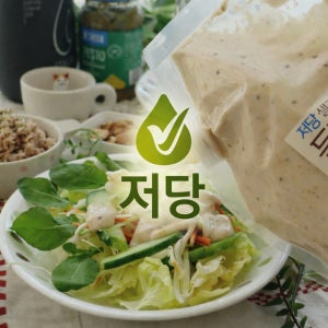 소스맘 저당 들깨드레싱 유러피안야채 샐러드소스 대용량1.2kg