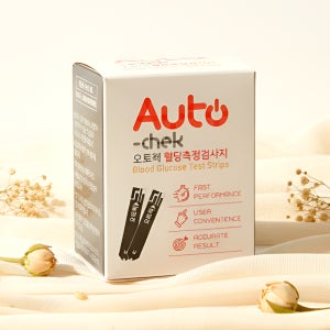 오토첵 아이센스 혈당 시험지 50매입