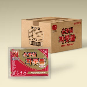 대량구매 올덴 국내제조 일반형 포켓형 손난로 핫팩 80g, 120개