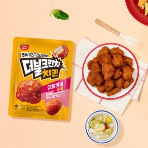 동원 더블크런치 순살 치킨 맵달양념, 380g, 3개