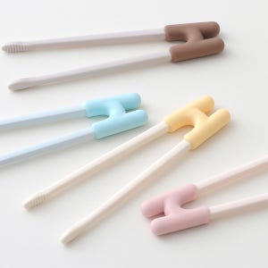 탁가온 유아젓가락 교정 2단계(만3세이상) 양손용 연습젓가락