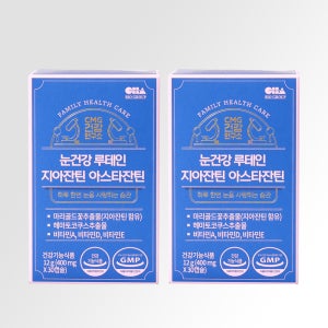 차바이오 눈건강 루테인 지아잔틴 아스타잔틴 30캡슐, 2개 눈건조 눈피로 눈피곤