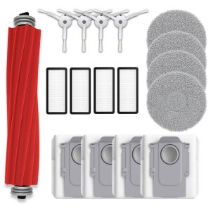 [호환] 만물상 로보락 Q Revo Pro / S 물 걸레 더스트백 브러쉬 소모품 1세트