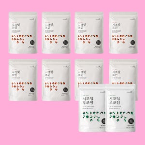 빅마마 시크릿코인 205알 편안한 8팩+5알+개운한2팩 동전 코인 육수 한알 자연 명장 홈쇼핑구성