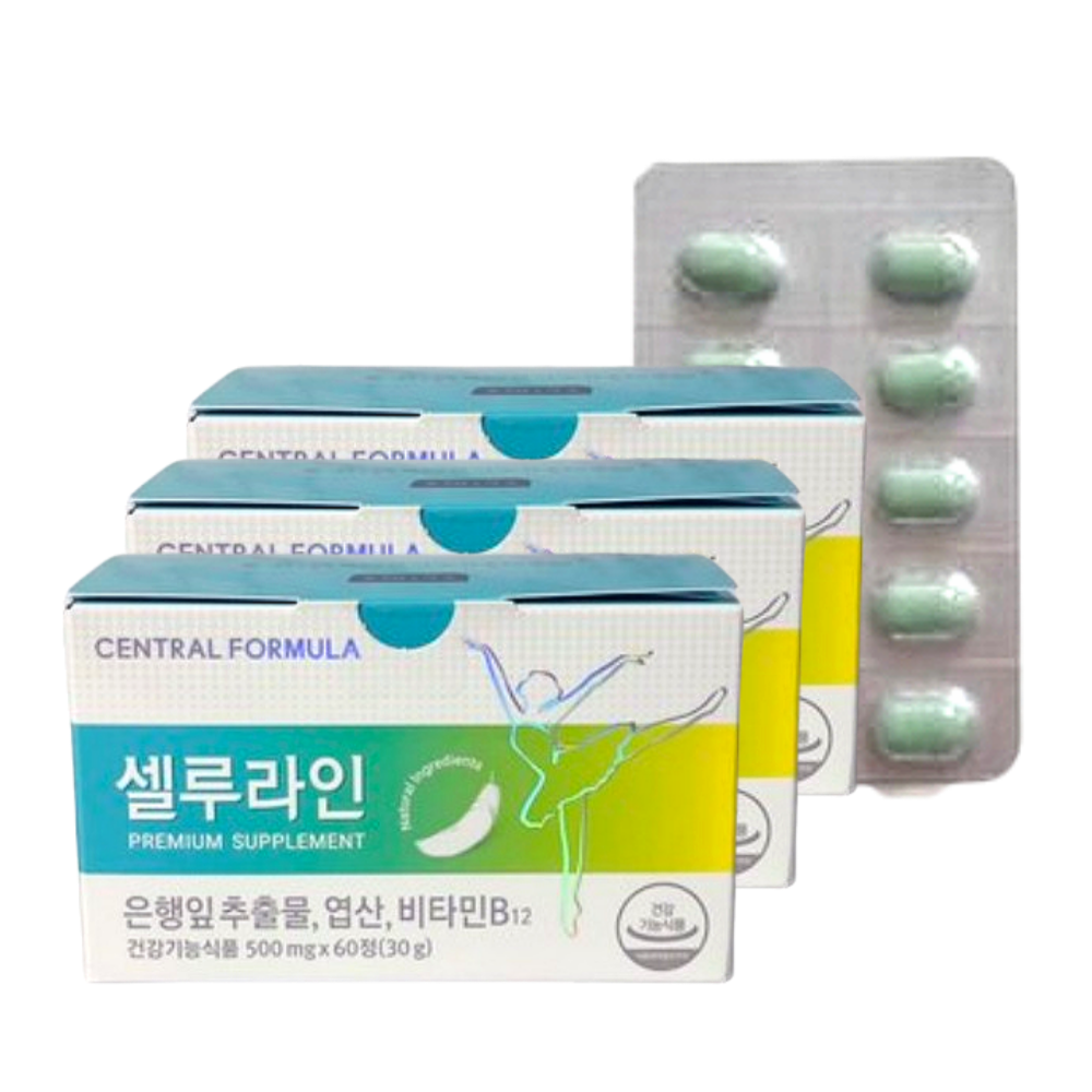 <b>센트럴포뮬러</b> 셀루라인 60정 3개