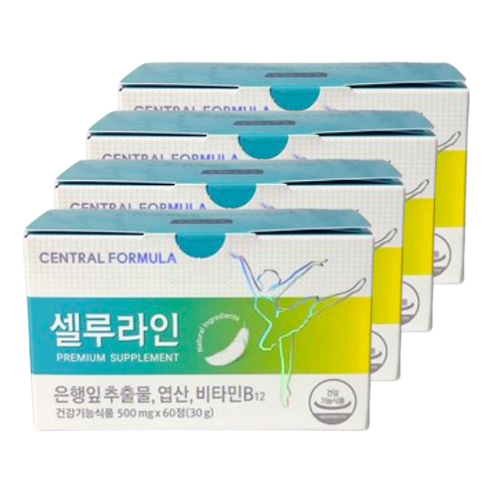 <b>센트럴포뮬러</b> 셀루라인 60정 4개