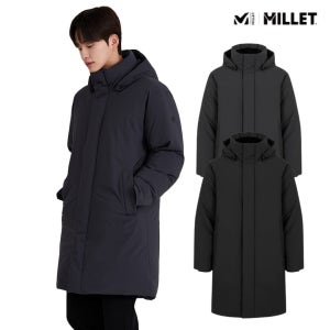 밀레 남성 가을 겨울 구스다운 헤비다운 롱패딩 이월상품 역시즌 케이투 에베레스트 한라산