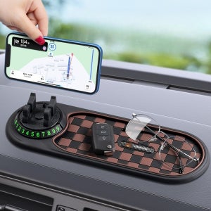 흡착식핸드폰거치대 논슬립패드 차량용 미끄럼 방지 패드 휴대폰 거치대 차량용핸드폰번호판