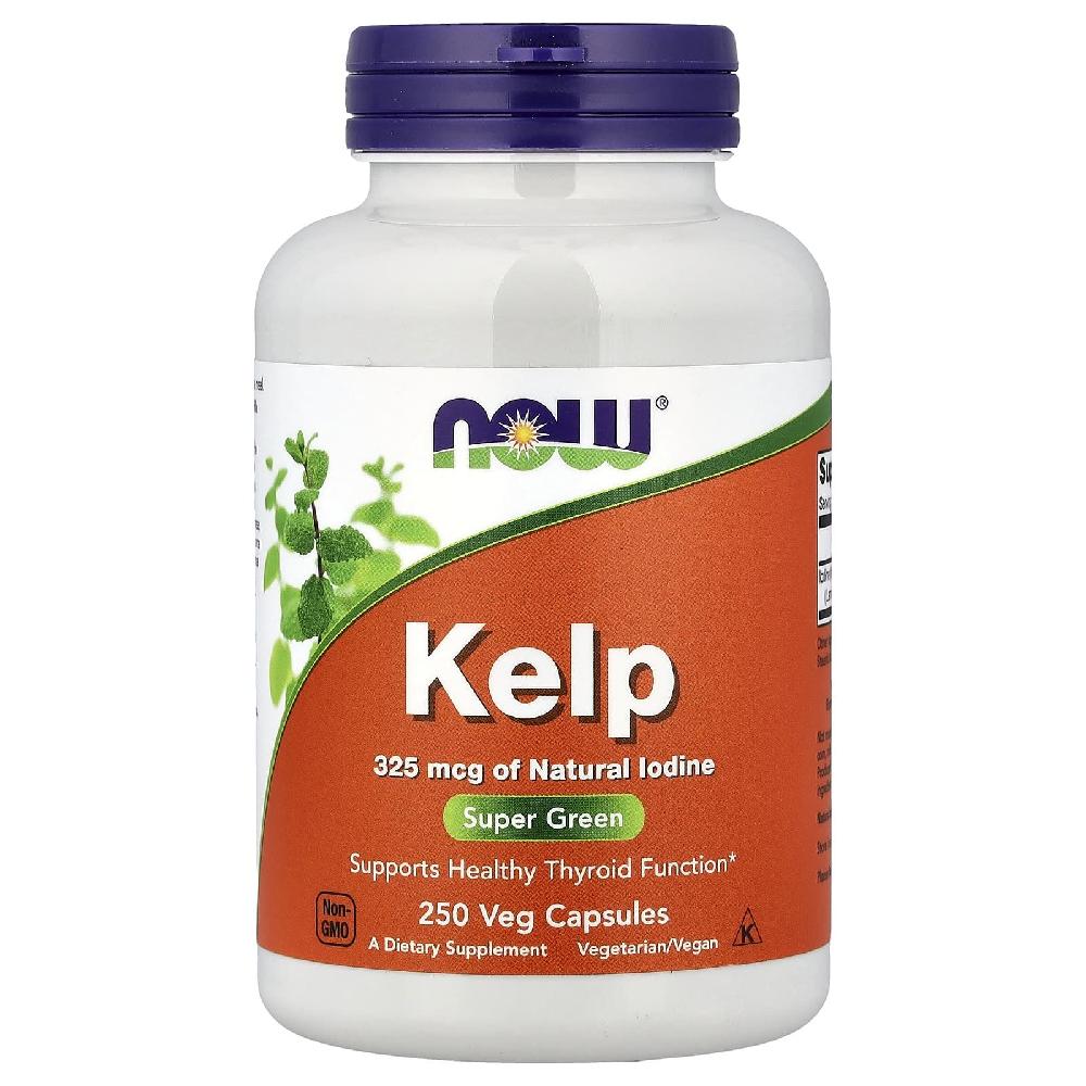 나우푸드 <b>켈프</b> 해조류 Kelp <b>325mcg</b> 다시마 캡슐 250정