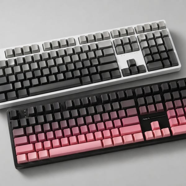 기계식 키보드키캡 풀배열 커스텀 독거미 키캡 세트 측각그라데이션 KEYCAP LED OEM