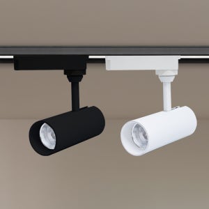 LED COB 플리커프리 레일스포트 30w 5색변환 간접등 레일등