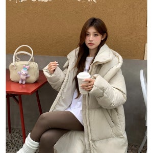 여성 점퍼 롱패댕 웰론