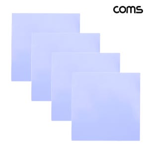 Coms 쿨러 열전도 TAPE 써멀패드 100 x 100mm 테이프 4개입 DP088
