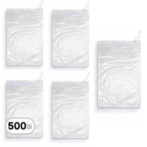 비닐 쓰레기봉투 10L 500매 투명비닐 쓰레기통 위생 속지봉투