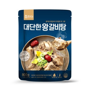 진한식품 왕갈비탕 소 갈비탕 밀키트
