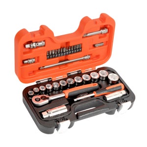 바코 34종 3/8 소켓렌치 비트 세트 S330